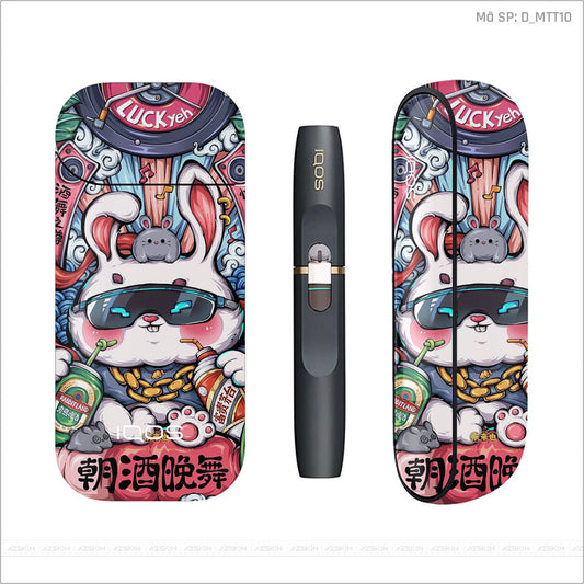 Dán Skin IQOS Hình Mèo Thần Tài | D_MTT10