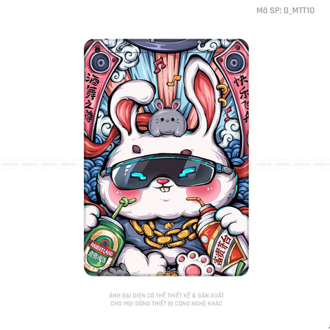 Dán Skin IPad Gen Series Hình Thỏ Ngộ Nghĩnh | D_MTT10