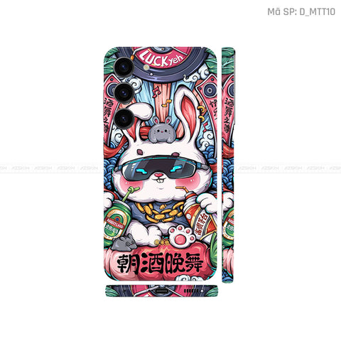Dán Skin Galaxy S23 Series Hình Mèo Thần Tài | D_MTT10