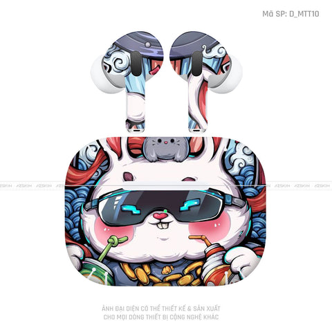 Dán Skin Airpod Pro/ Pro 2 Hình Nghộ Nghĩnh | D_MTT10