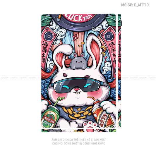 Dán Skin Galaxy Tab A Series Hình Mèo Thần Tài | D_MTT10