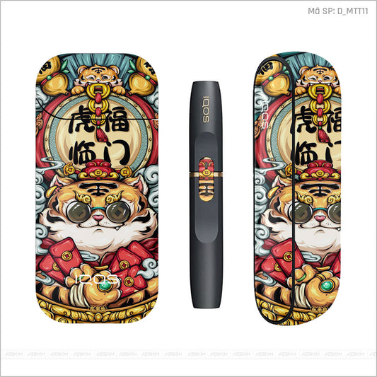 Dán Skin IQOS Hình Mèo Thần Tài | D_MTT11