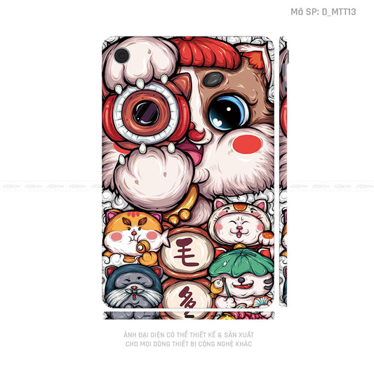 Dán Skin Máy Tính Bảng Oppo Pad Series Hình Ngộ Nghĩnh | D_MTT13