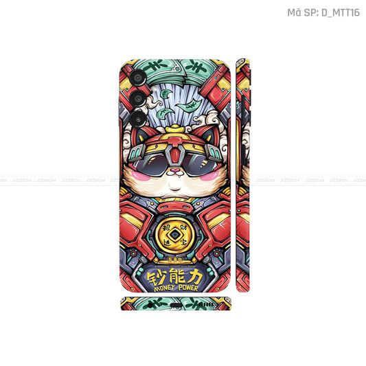 Dán Skin Samsung A Series Hình Mèo Thần Tài | D_MTT16