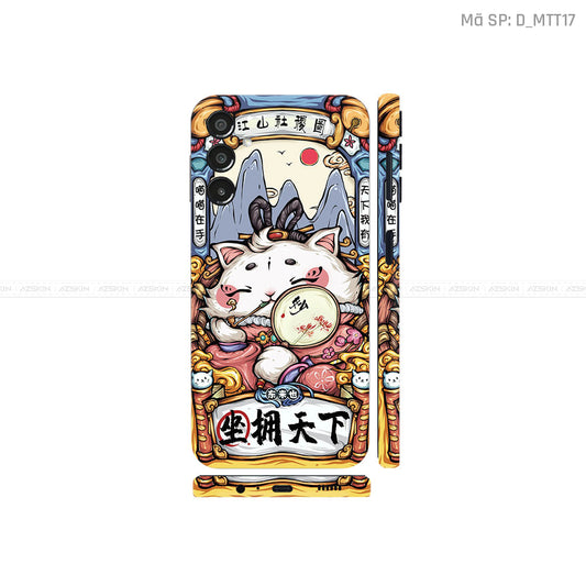 Dán Skin Samsung A Series Hình Mèo Thần Tài | D_MTT17