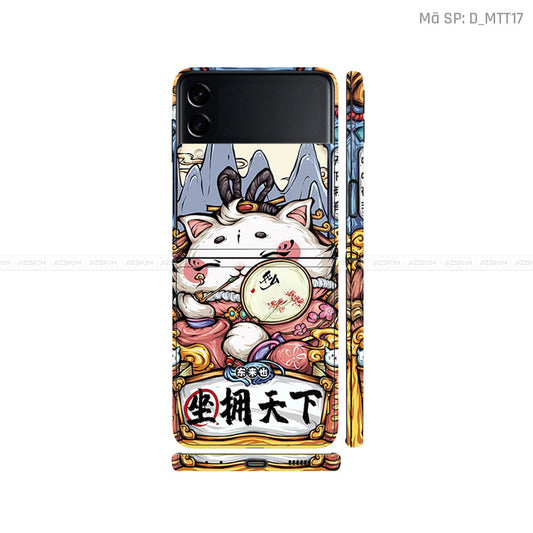 Dán Skin Galaxy Zflip3 Hình Nghộ Nghĩnh | D_MTT17