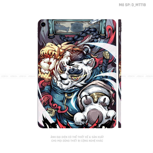 Dán Skin IPad Air Series Hình Mèo Thần Tài | D_MTT18