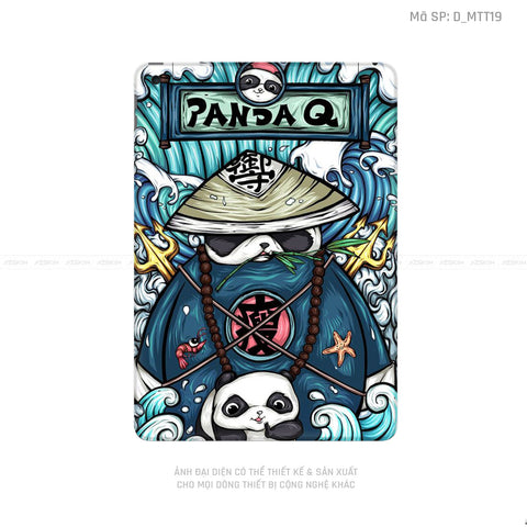 Dán Skin IPad Gen Series Hình Gẫu Panda | D_MTT19