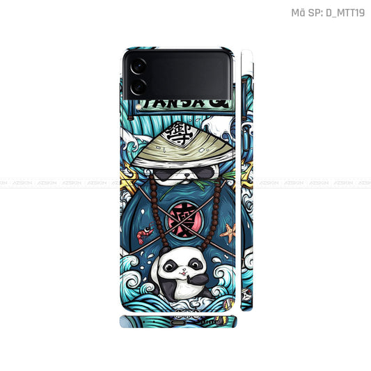 Dán Skin Galaxy Zflip3 Hình Nghộ Nghĩnh | D_MTT19