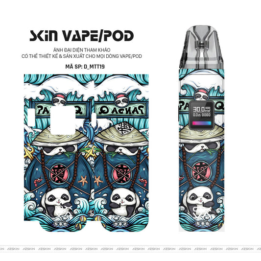 Dán Skin Pod Hình Mèo thần tài | D_MTT19
