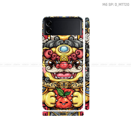 Dán Skin Galaxy Zflip3 Hình Nghộ Nghĩnh | D_MTT20