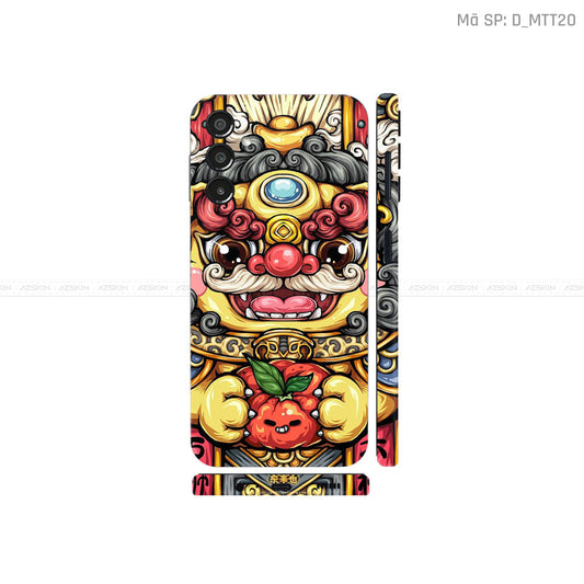 Dán Skin Samsung A Series Hình Mèo Thần Tài | D_MTT20
