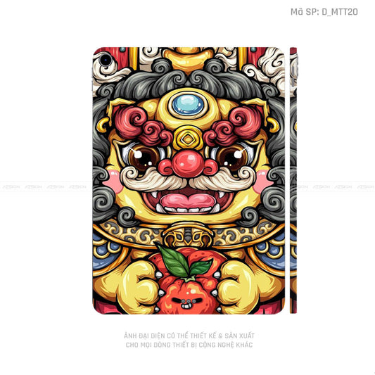Dán Skin IPad Air Series Hình Mèo Thần Tài | D_MTT20