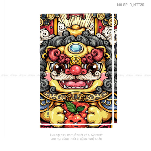 Dán Skin Galaxy Tab A Series Hình Mèo Thần Tài | D_MTT20