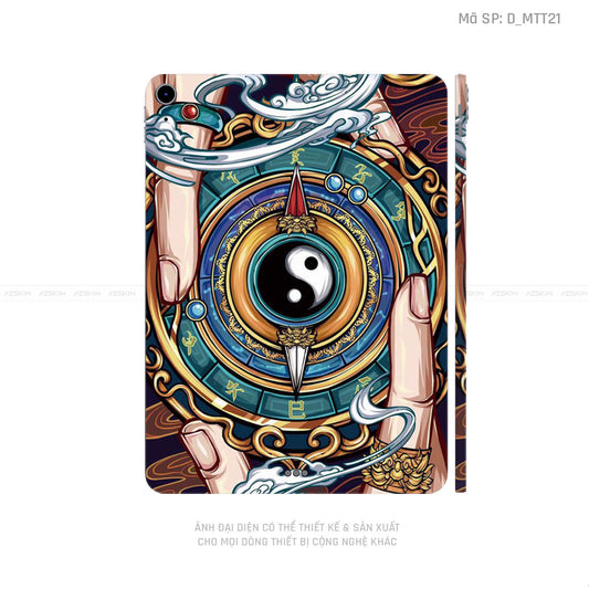 Dán Skin IPad Air Series Hình Mèo Thần Tài | D_MTT21