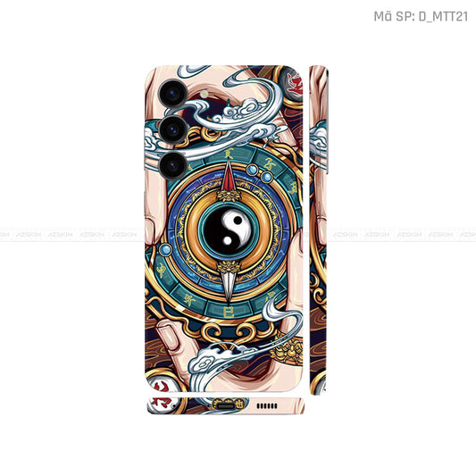 Dán Skin Galaxy S23 Series Hình Mèo Thần Tài | D_MTT21