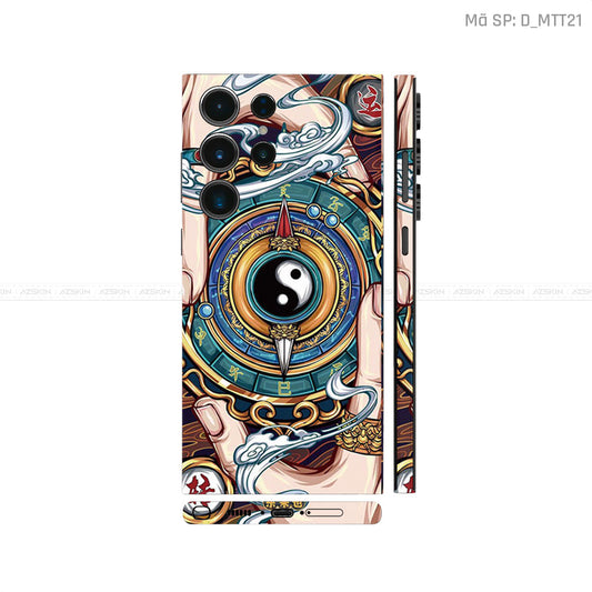 Dán Skin Galaxy S23 Series Hình Mèo Thần Tài | D_MTT21