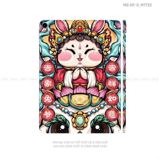 Dán Skin IPad Air Series Hình Mèo Thần Tài | D_MTT22