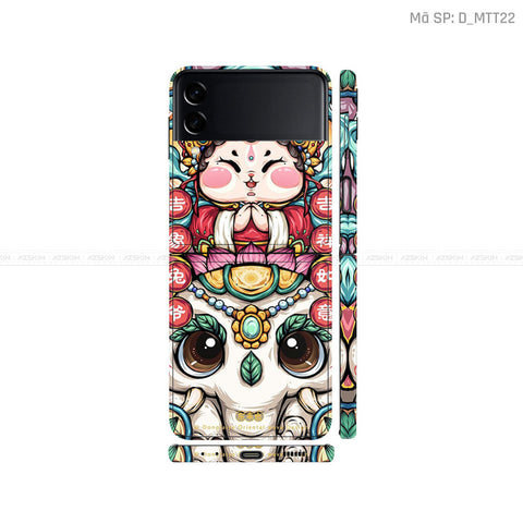 Dán Skin Galaxy Zflip3 Hình Nghộ Nghĩnh | D_MTT22