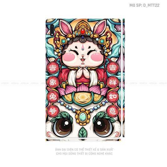 Dán Skin Galaxy Tab S7 Series Hình Mèo Thần Tài | D_MTT22