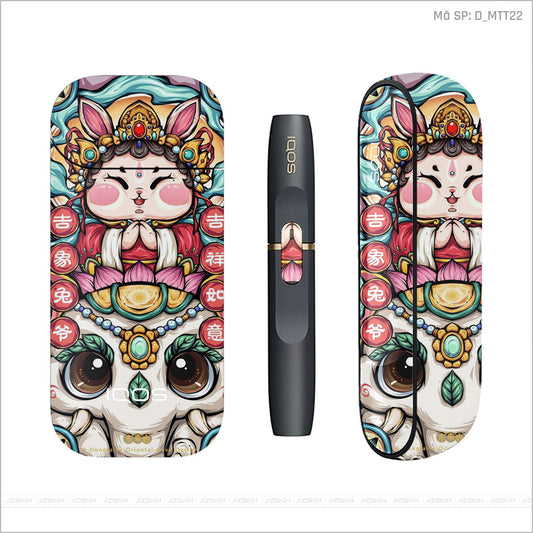 Dán Skin IQOS Hình Mèo Thần Tài | D_MTT22
