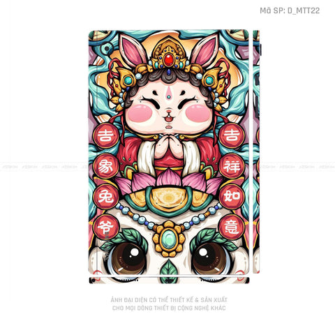 Dán Skin Galaxy Tab A Series Hình Mèo Thần Tài | D_MTT22