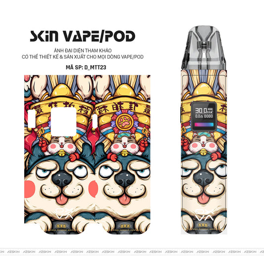 Dán Skin Pod Hình Mèo thần tài | D_MTT23