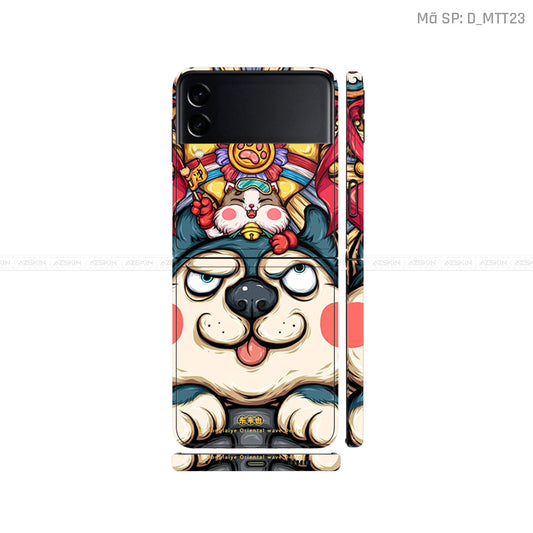 Dán Skin Galaxy Zflip3 Hình Nghộ Nghĩnh | D_MTT23