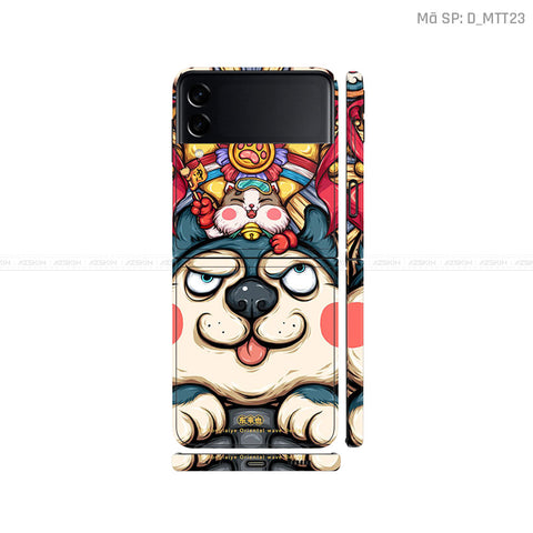 Dán Skin Galaxy Zflip3 Hình Nghộ Nghĩnh | D_MTT23