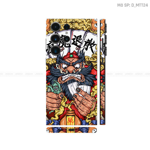 Dán Skin Samsung Galaxy S25 Series Chủ Đề Mèo Thần Tài | D_MTT24