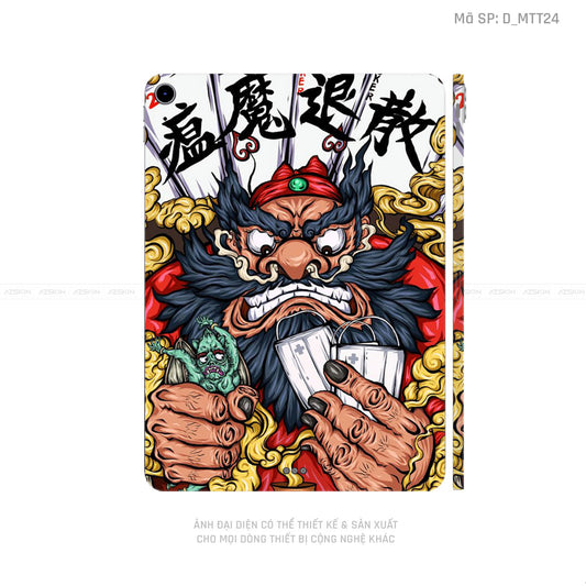 Dán Skin IPad Air Series Hình Mèo Thần Tài | D_MTT24