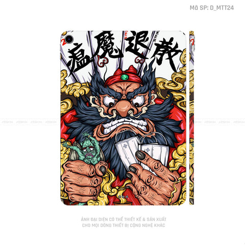 Dán Skin IPad Air Series Hình Mèo Thần Tài | D_MTT24