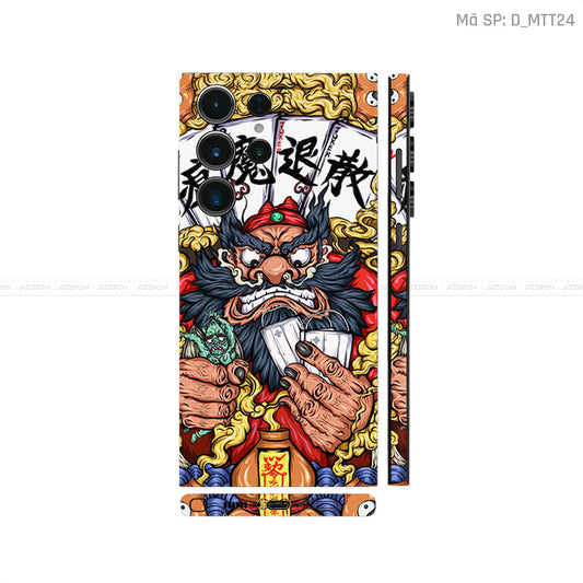 Dán Skin Galaxy S23 Series Hình Mèo Thần Tài | D_MTT24