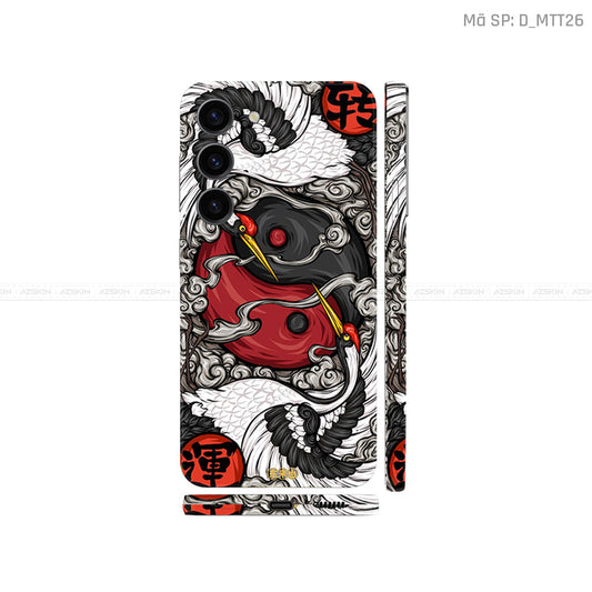 Dán Skin Galaxy S23 Series Hình Mèo Thần Tài | D_MTT26