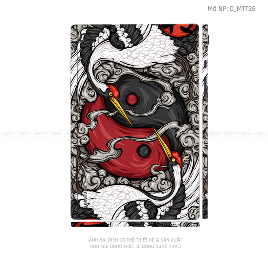 Dán Skin Galaxy Tab A Series Hình Mèo Thần Tài | D_MTT26
