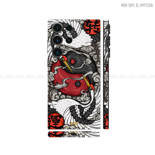 Dán Skin Galaxy S23 Series Hình Mèo Thần Tài | D_MTT26