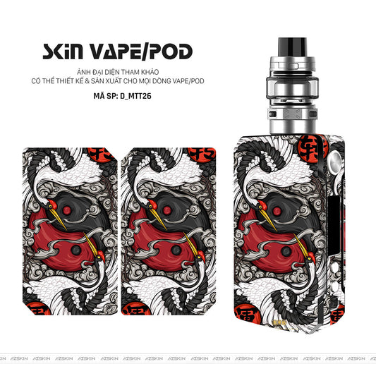 Dán Skin Vape Hình Mèo Thần Tài | D_MTT26