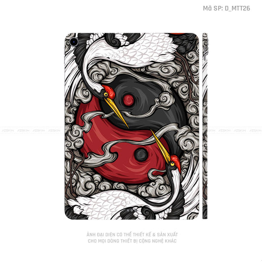 Dán Skin IPad Air Series Hình Mèo Thần Tài | D_MTT26