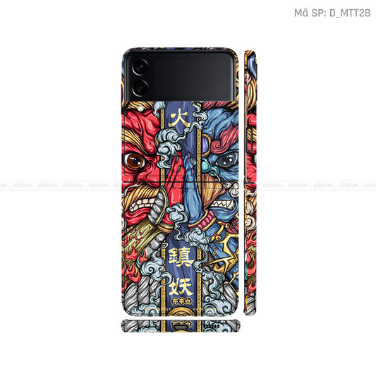 Dán Skin Galaxy Zflip3 Hình Nghộ Nghĩnh | D_MTT28