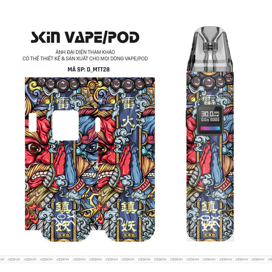 Dán Skin Pod Hình Mèo thần tài | D_MTT28