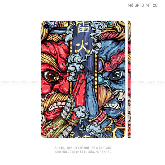 Dán Skin IPad Air Series Hình Mèo Thần Tài | D_MTT28