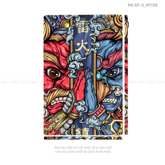 Dán Skin Galaxy Tab A Series Hình Mèo Thần Tài | D_MTT28