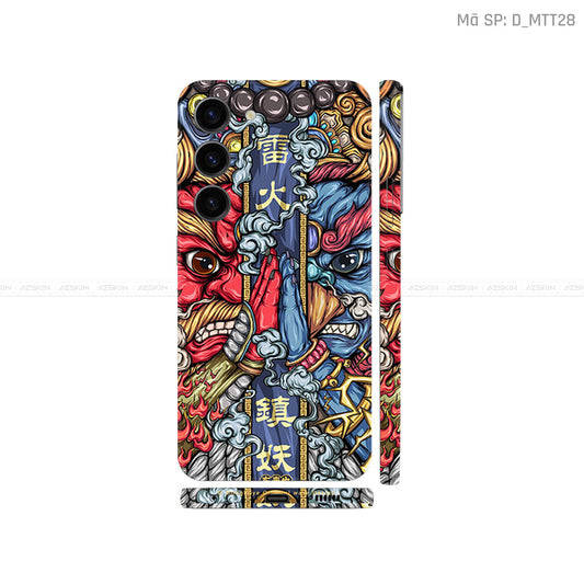 Dán Skin Galaxy S23 Series Hình Mèo Thần Tài | D_MTT28