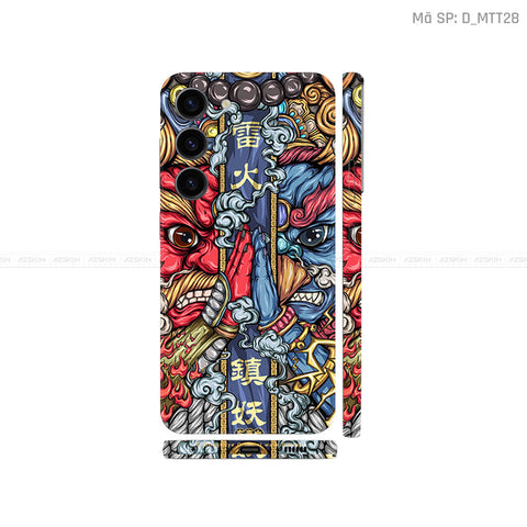 Dán Skin Samsung Galaxy S25 Series Chủ Đề Mèo Thần Tài | D_MTT28