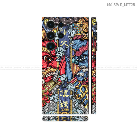 Dán Skin Galaxy S23 Series Hình Mèo Thần Tài | D_MTT28