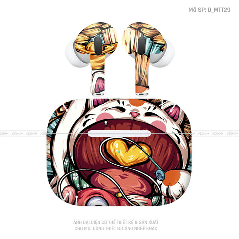 Dán Skin Tai Nghe Airpod 3 Hình Nghộ Nghĩnh | D_MTT29