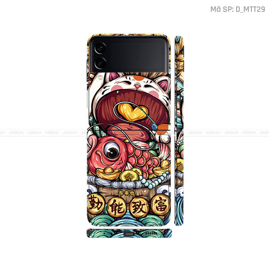 Dán Skin Galaxy Zflip4 Hình Nghộ Nghĩnh | D_MTT29