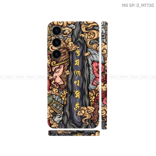 Dán Skin Galaxy S23 Series Hình Mèo Thần Tài | D_MTT30