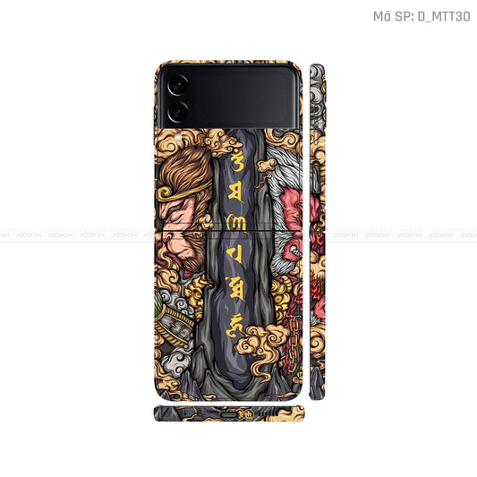 Dán Skin Galaxy Zflip4 Hình Nghộ Nghĩnh | D_MTT30