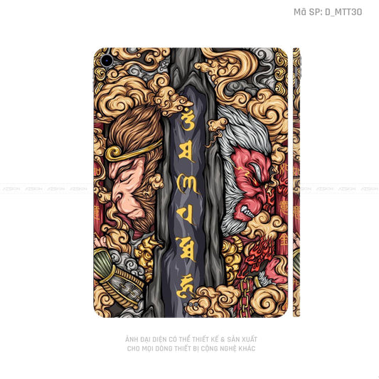 Dán Skin IPad Air Series Hình Mèo Thần Tài | D_MTT30